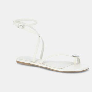 Scoop Women's Flat Strappy Sandals with Adjustable Strap